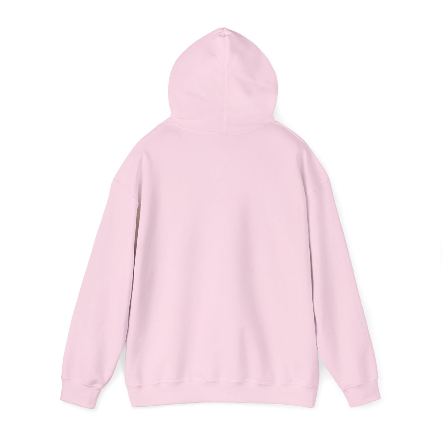 Hoodie — Red Brushstroke Heart Design "Love" Graphic
