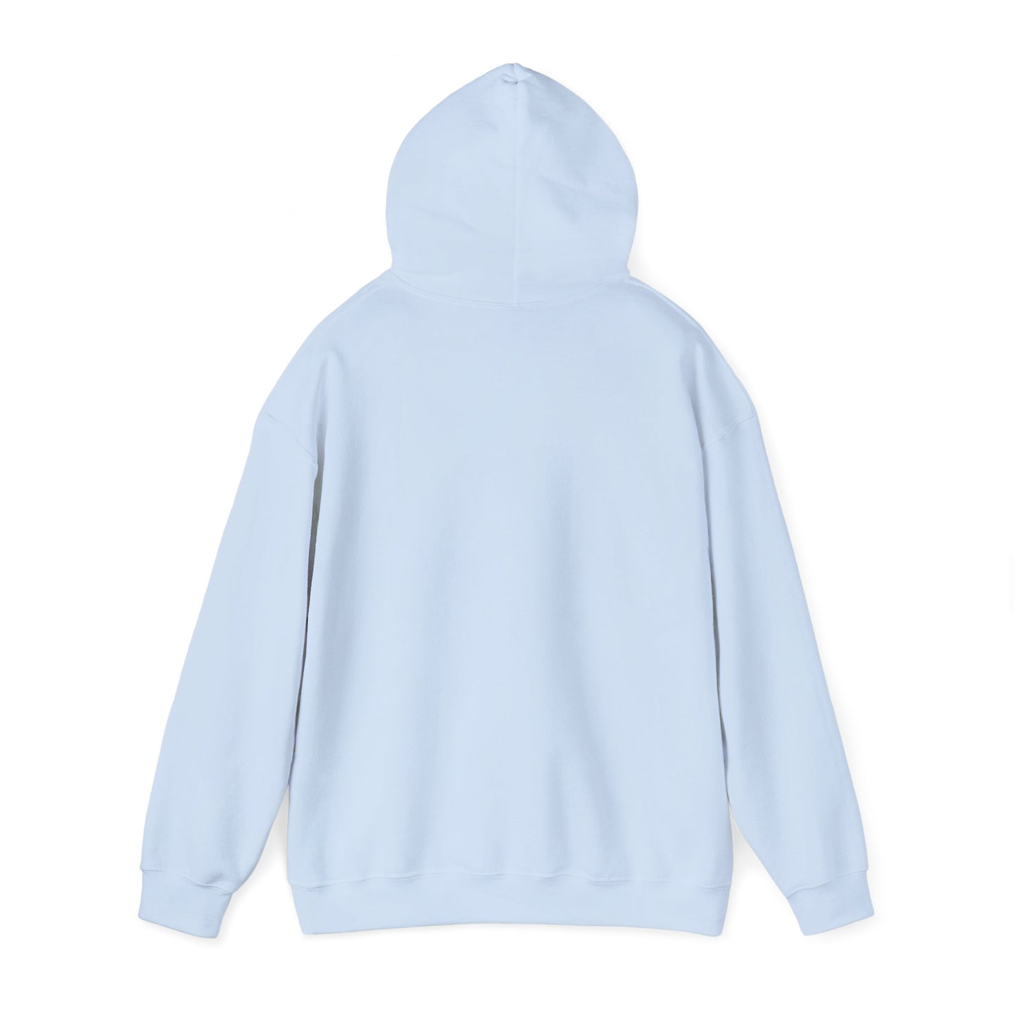 Hoodie — Red Brushstroke Heart Design "Love" Graphic