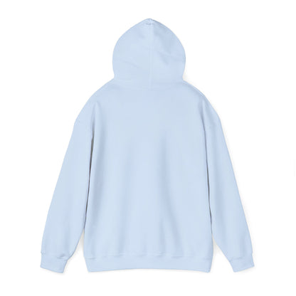 Hoodie — Red Brushstroke Heart Design "Love" Graphic