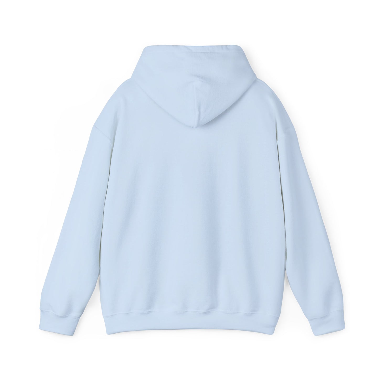 Hoodie — Red Brushstroke Heart Design "Love" Graphic