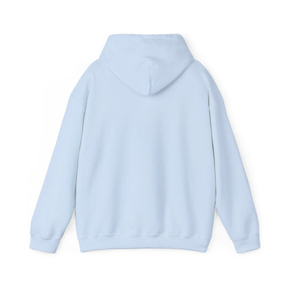 Hoodie — Red Brushstroke Heart Design "Love" Graphic