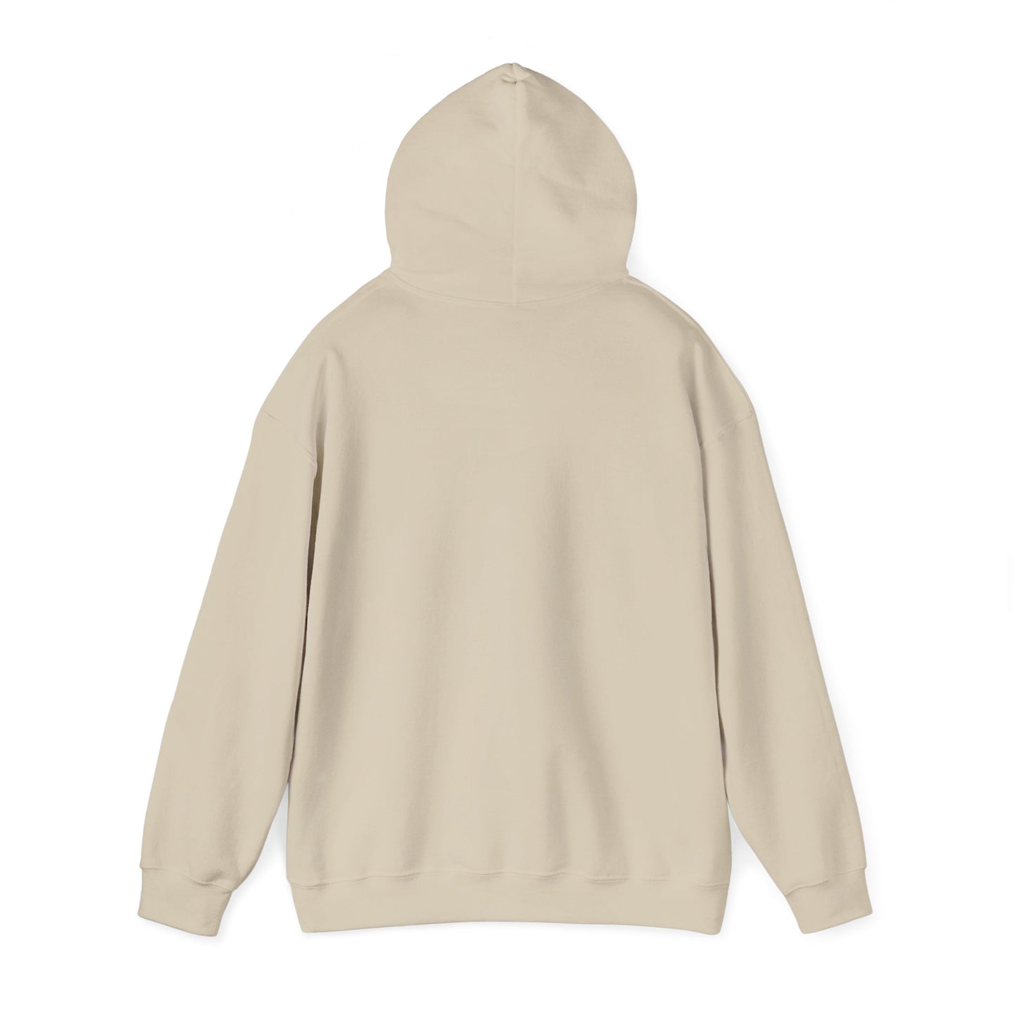 Hoodie — Red Brushstroke Heart Design "Love" Graphic