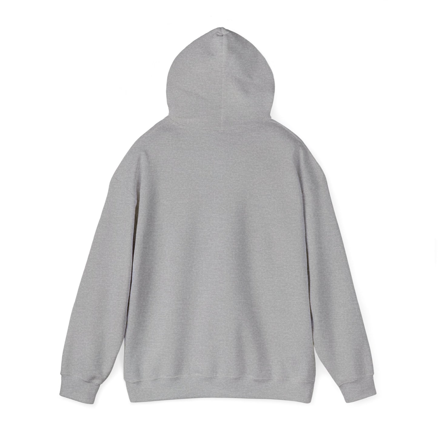 Hoodie — Red Brushstroke Heart Design "Love" Graphic