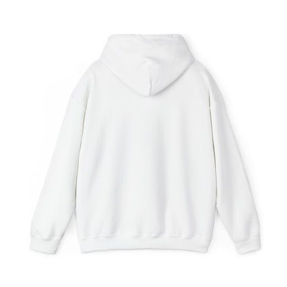 Hoodie — Red Brushstroke Heart Design "Love" Graphic