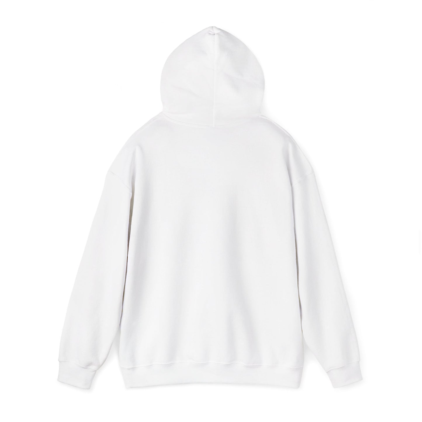 Hoodie — Red Brushstroke Heart Design "Love" Graphic