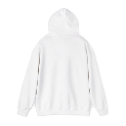 Hoodie — Red Brushstroke Heart Design "Love" Graphic