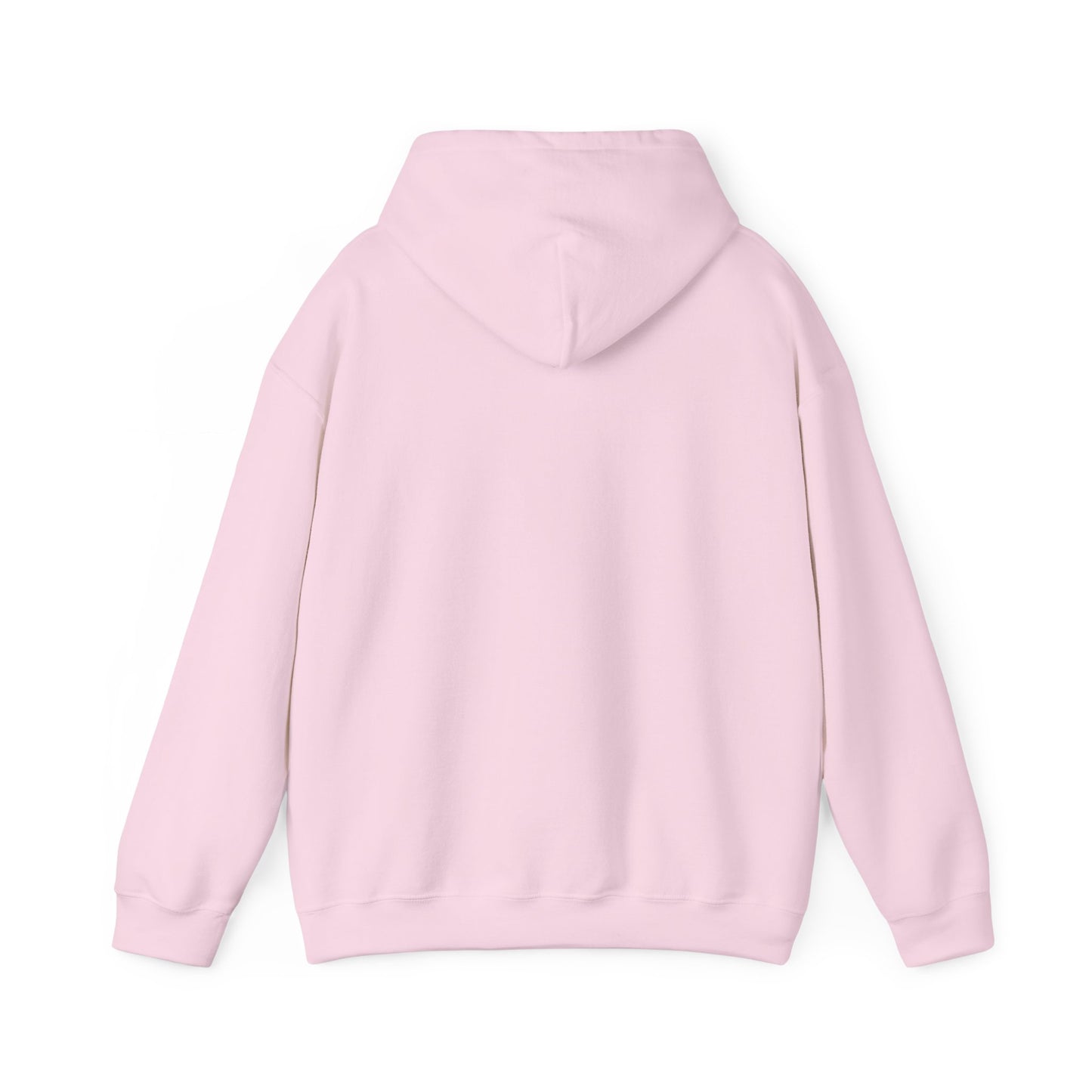 Hoodie — Red Brushstroke Heart Design "Love" Graphic