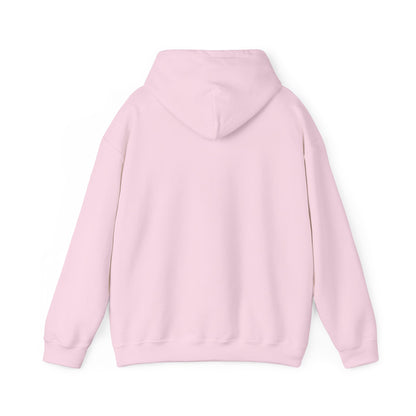 Hoodie — Red Brushstroke Heart Design "Love" Graphic