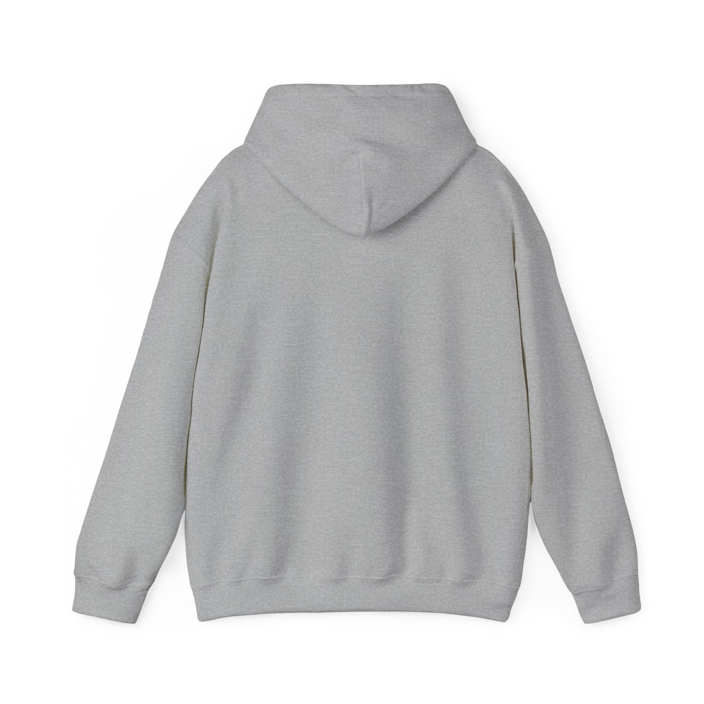 Hoodie — Red Brushstroke Heart Design "Love" Graphic