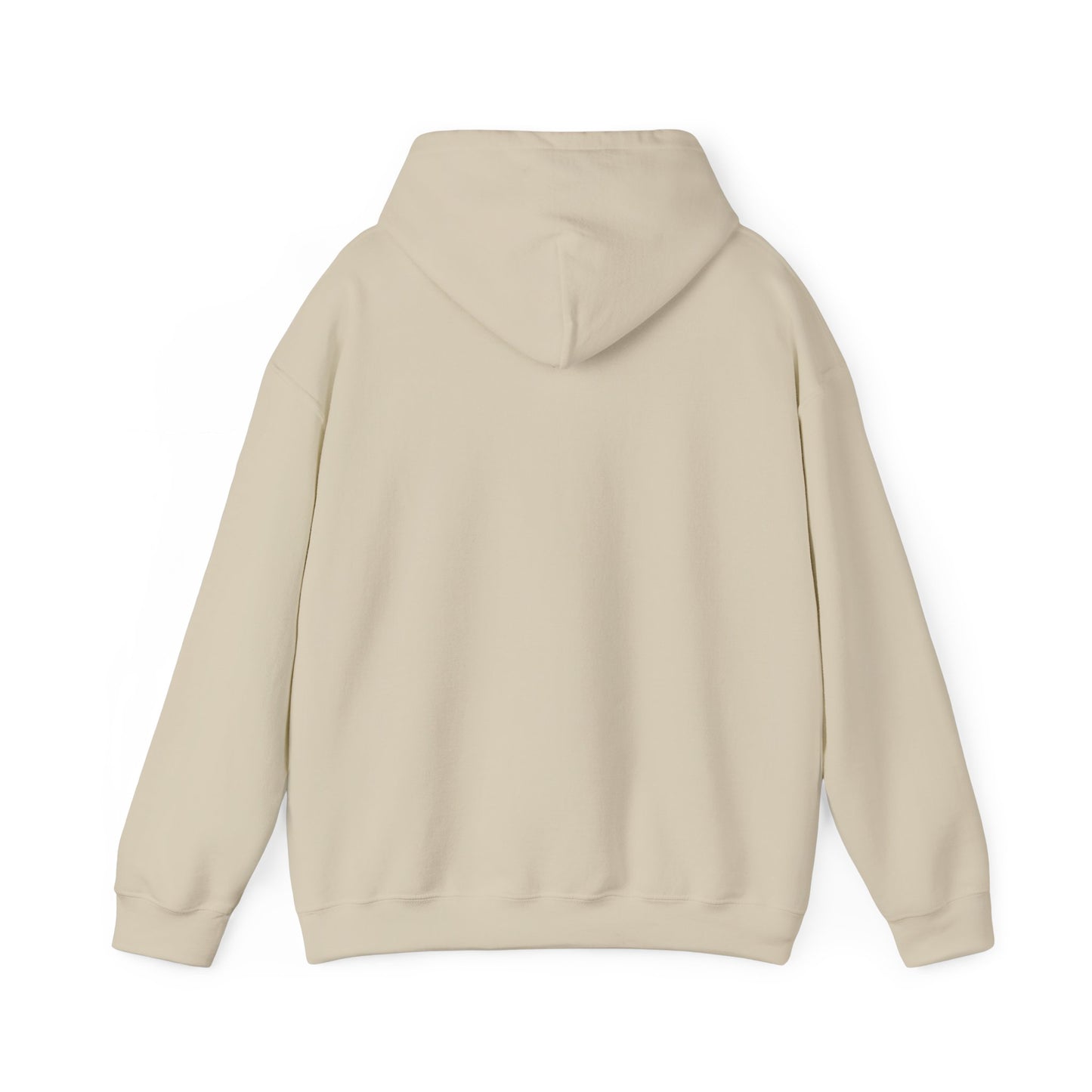 Hoodie — Red Brushstroke Heart Design "Love" Graphic